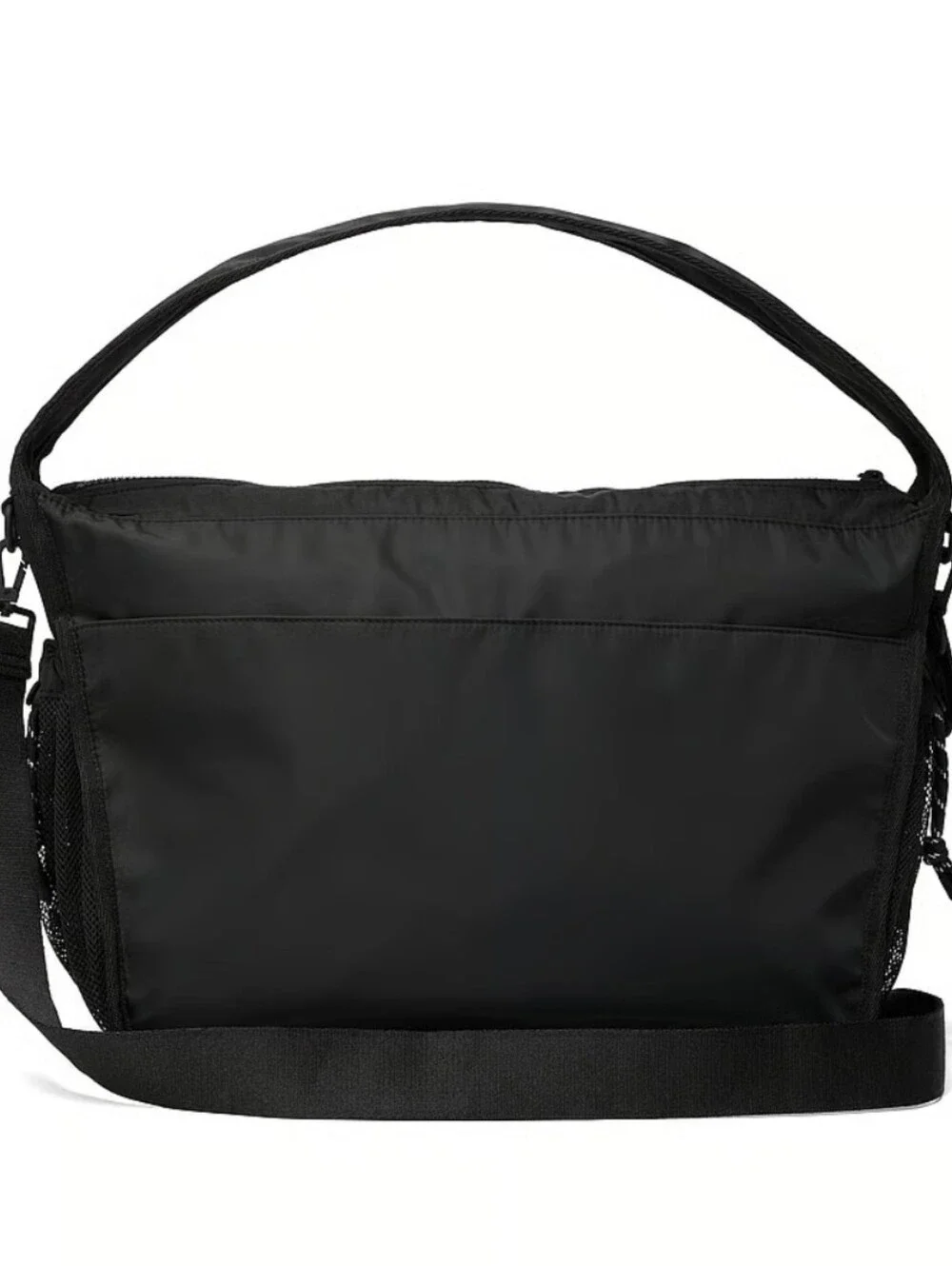 VSX Black Nylon Shoulder Messenger Bag for Women (Unisex)